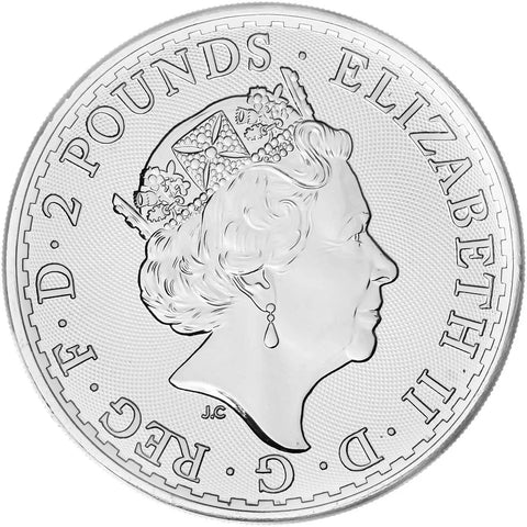 2023 Queen Elizabeth II 1 oz Silver Britannia Monster Box - 500 Bullion Coins