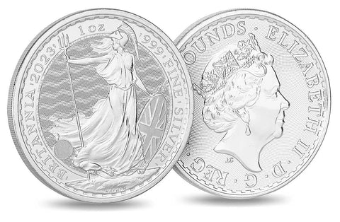 2023 Queen Elizabeth II Britannia 1 oz Silver Bullion Coin