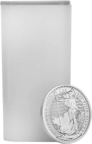 2023 King Charles III 1 oz Silver Britannia Monster Box - 500 Bullion Coins