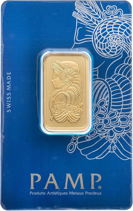 20g Gold Bar PAMP Suisse Fortuna - New