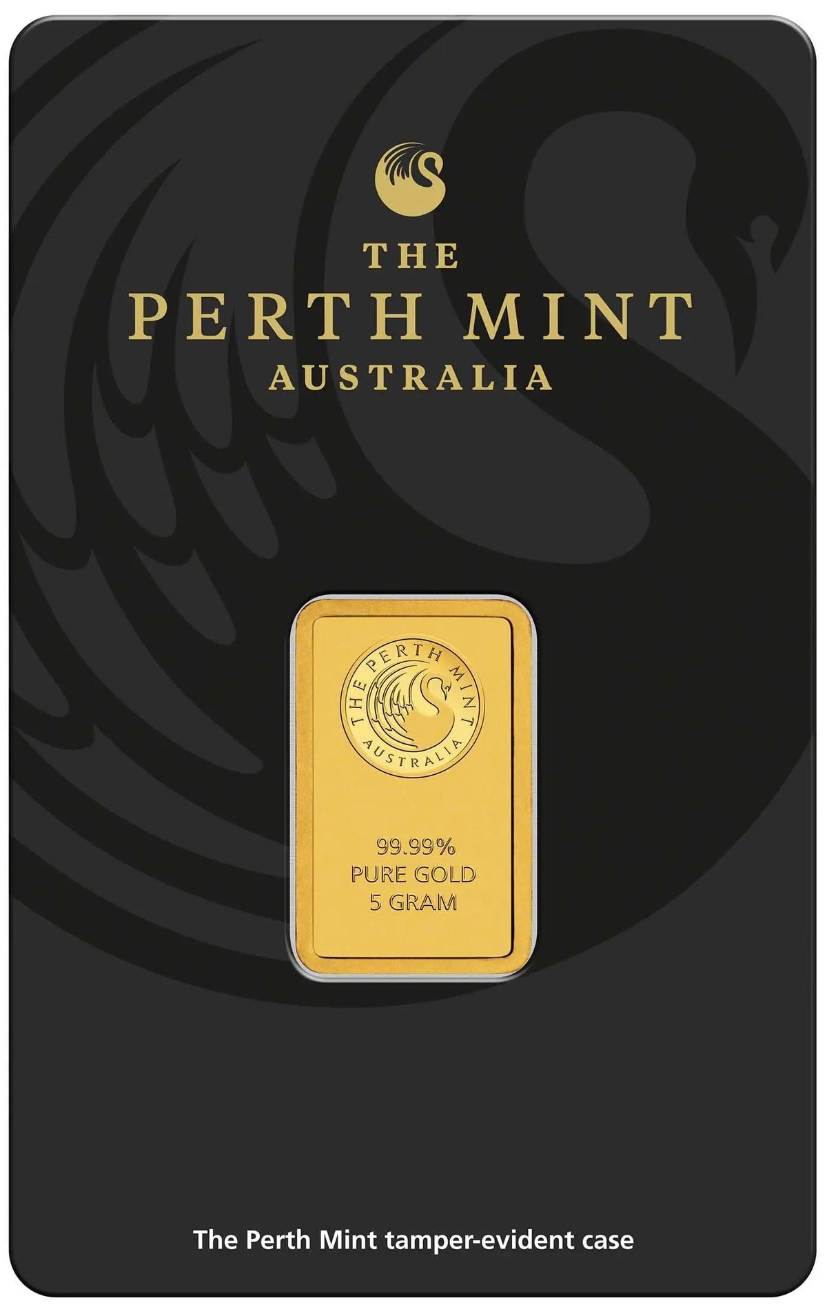 5g Gold Bar Perth Mint Kangaroo - New