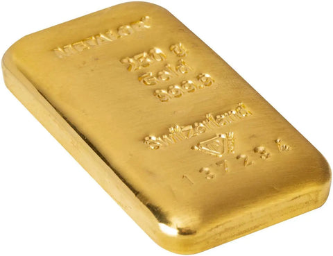 Metalor 250g Cast Gold Bullion Bar